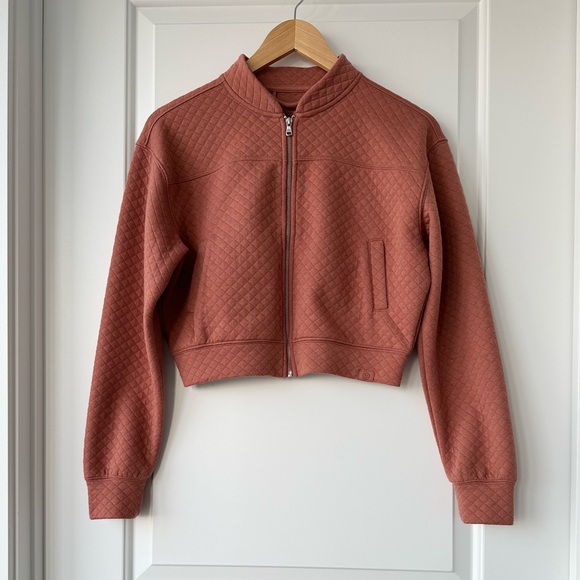 Gilly Hicks Quilted Bomber Sweater XXS - Picture 1 of 7